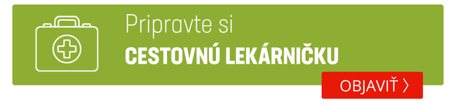 pripravte si cestovnú lékarničku